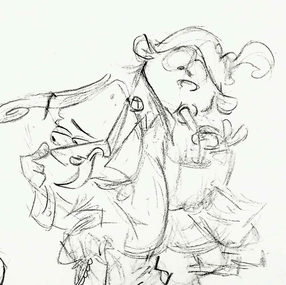 Ed Edd n Eddy "Bully-By-Proxy" Fistful Of Ed concept art by Raven Molisee